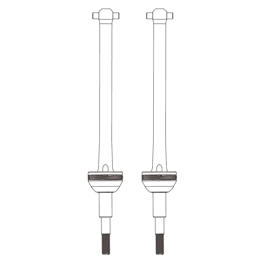 MJX-10410B - Cardan avant/arrière CVD - 2pcs - hobbykoo