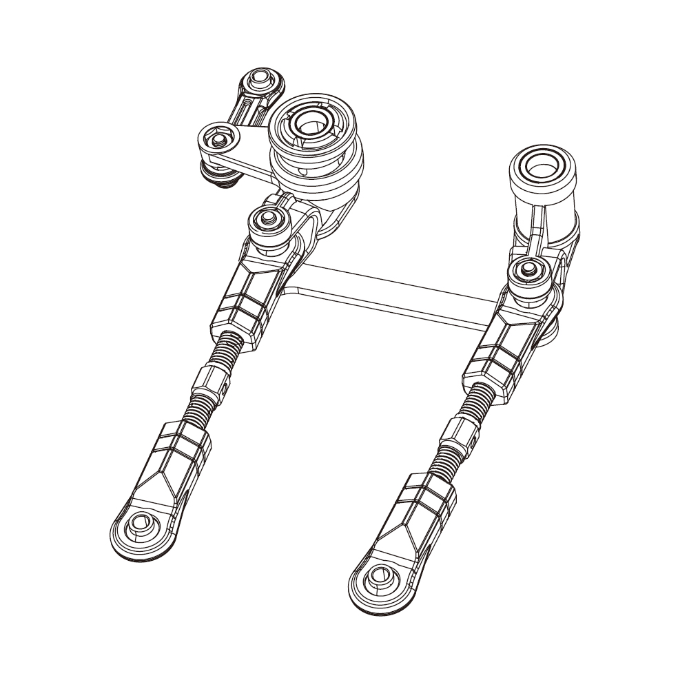 MJX-10430 - Jeu complet de biellettes de direction - hobbykoo
