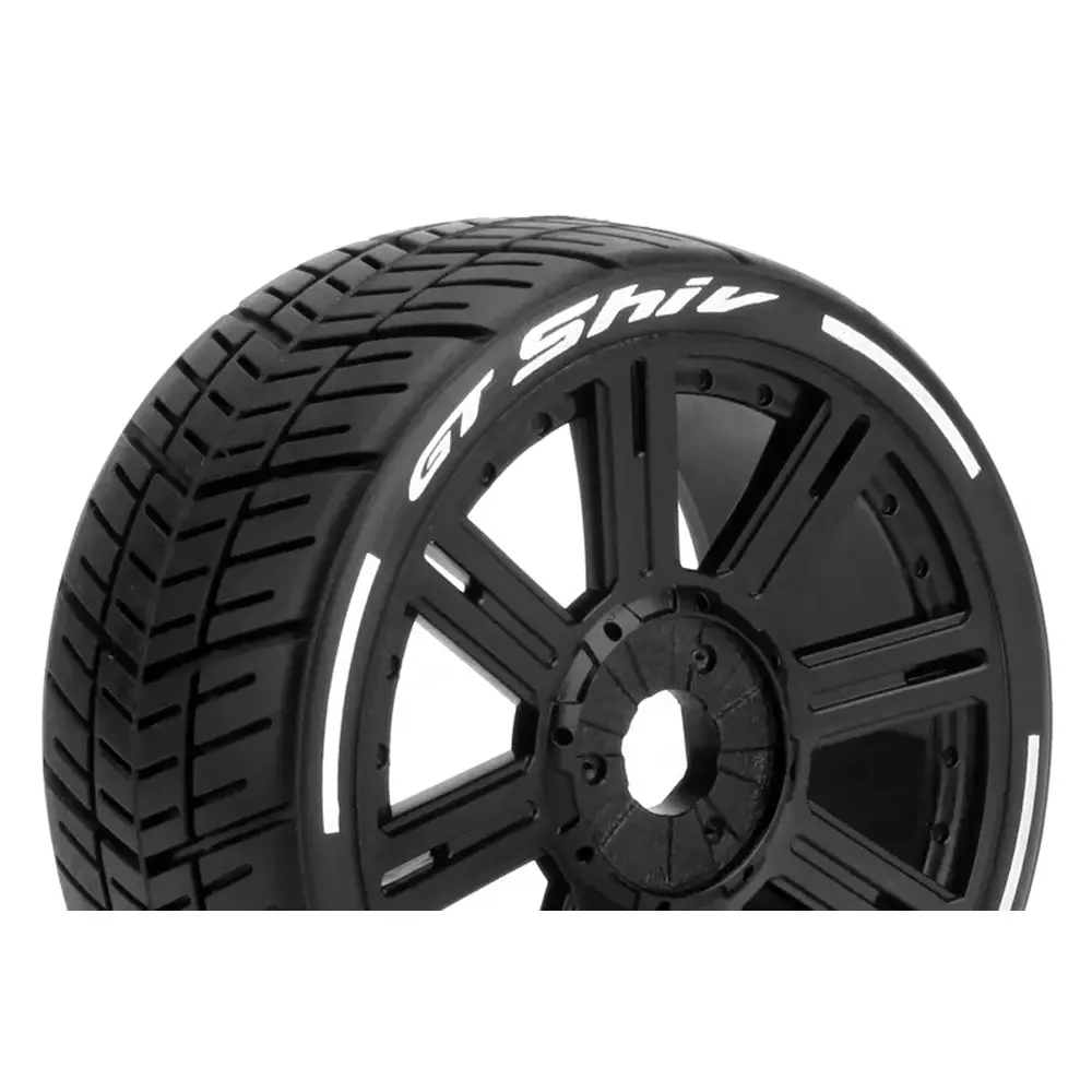 Jeu De 4 Pneus RC 1/8 – Roues Hexagonales 17 Mm – Caoutchouc Super Soft – Pour Tout-Terrain – Wisboey